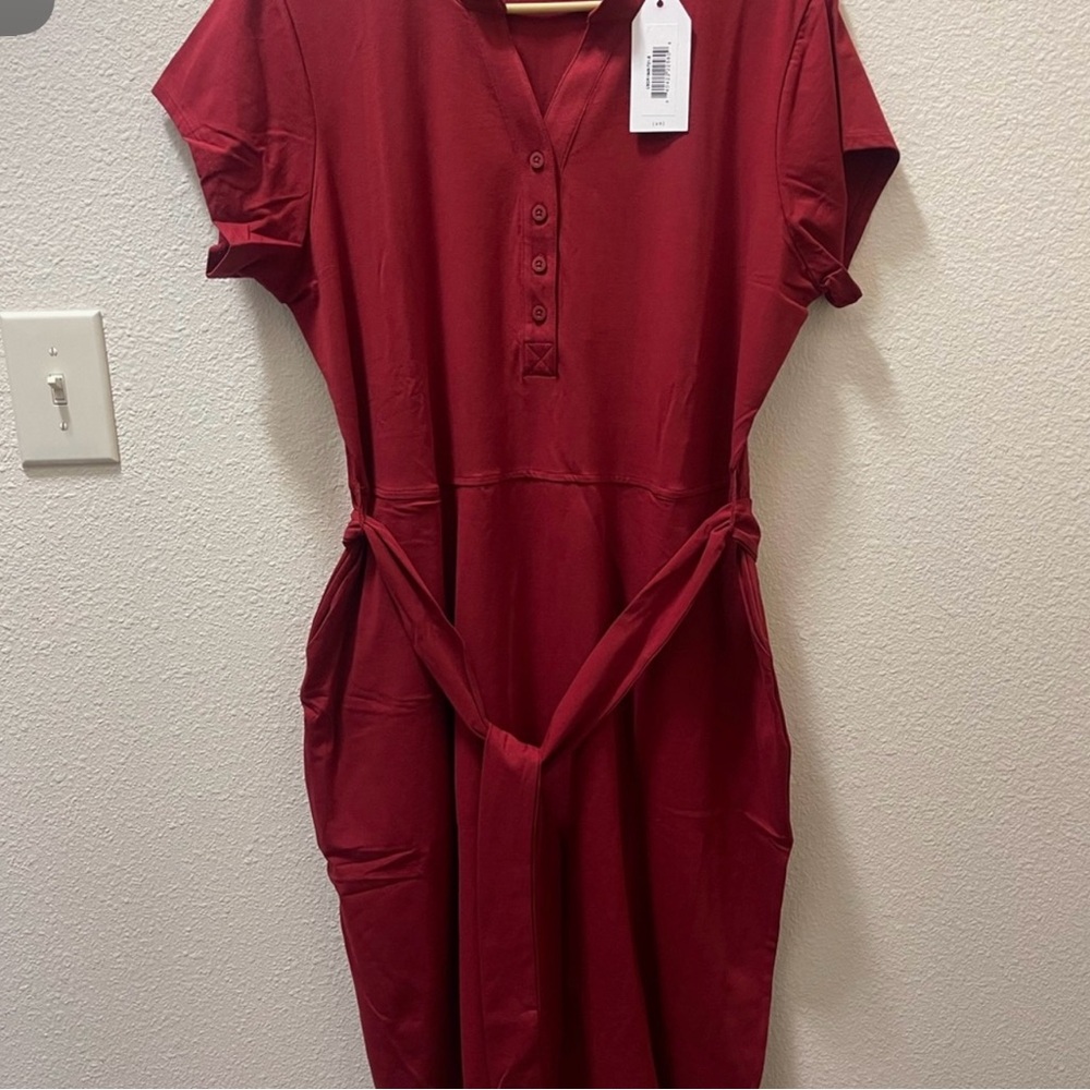 Universal Standard Red Maxi Dress - Picture 6 of 6